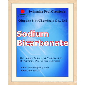 Bicarbonato de sódio industrial da categoria para No. CAS 144-55-8 dos produtos químicos da piscina (menta de bicarbonato de sódio)